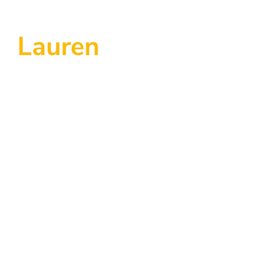 Lauren Testimonial Text